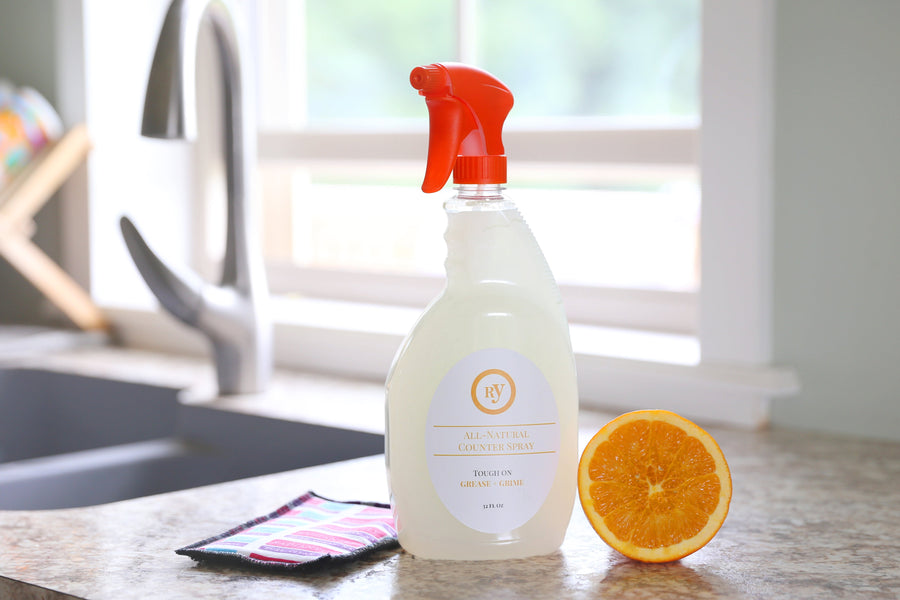 Non-toxic natural cleaning products by Radiantly You