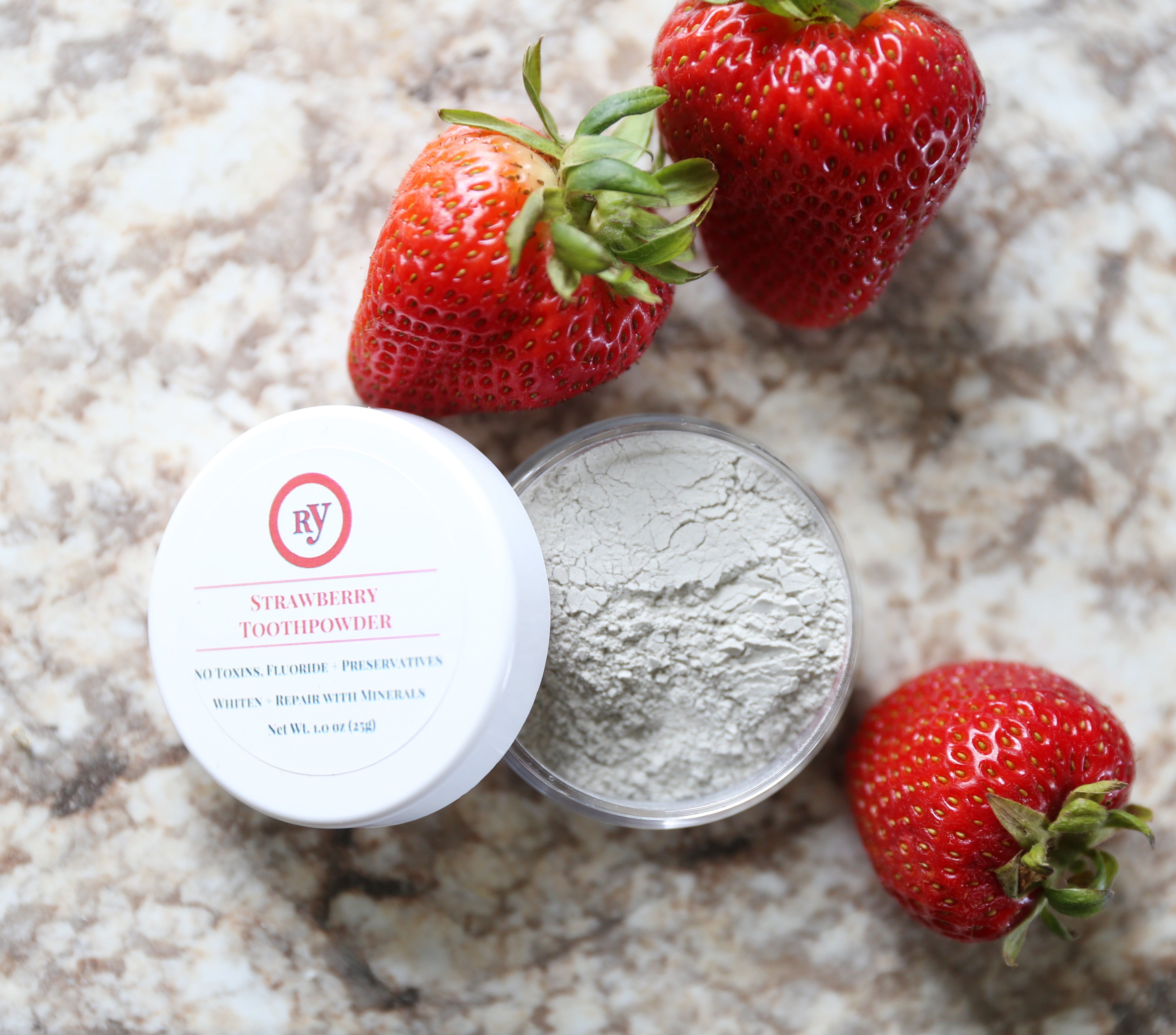 Strawberry Toothpowder
