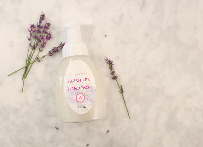 Lavender Foaming Hand Soap Kit